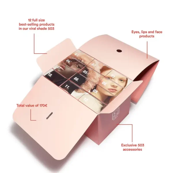 3INA Calendrier de l'Avent 12 Days of Nude Exclusif