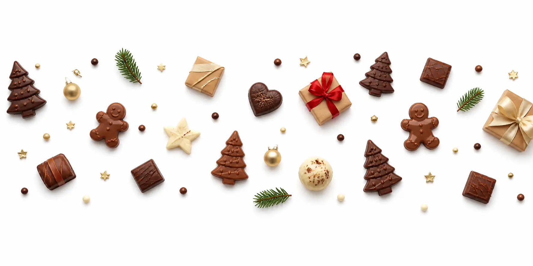 Bandeau Chocolat Cadeaux