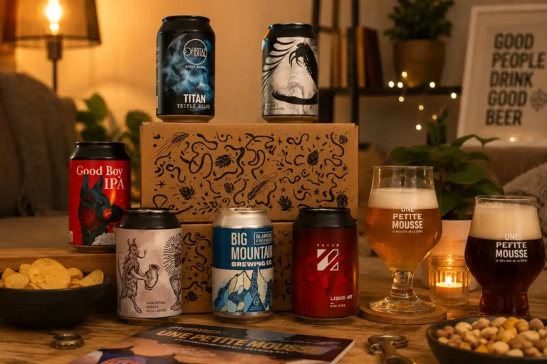 Cadeau Noël abonnement Une Petite Mousse Bière