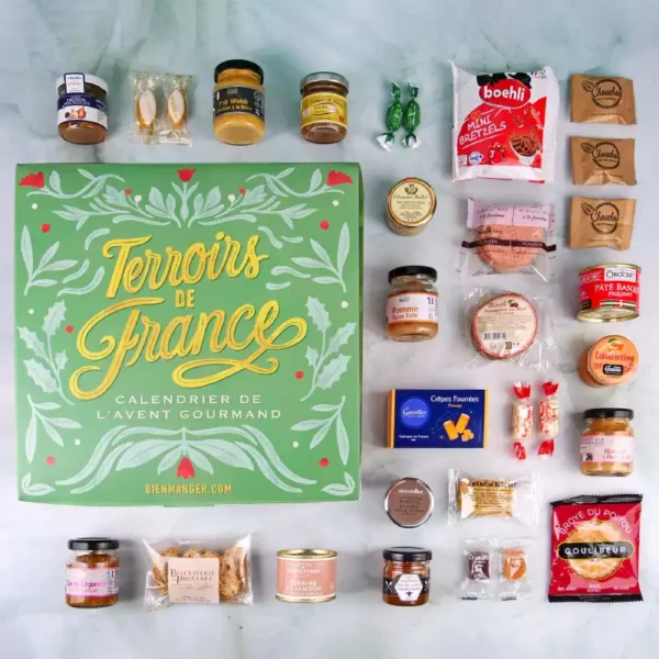 Calendrier Avent Cube des Terroirs de France 2026 Amandes