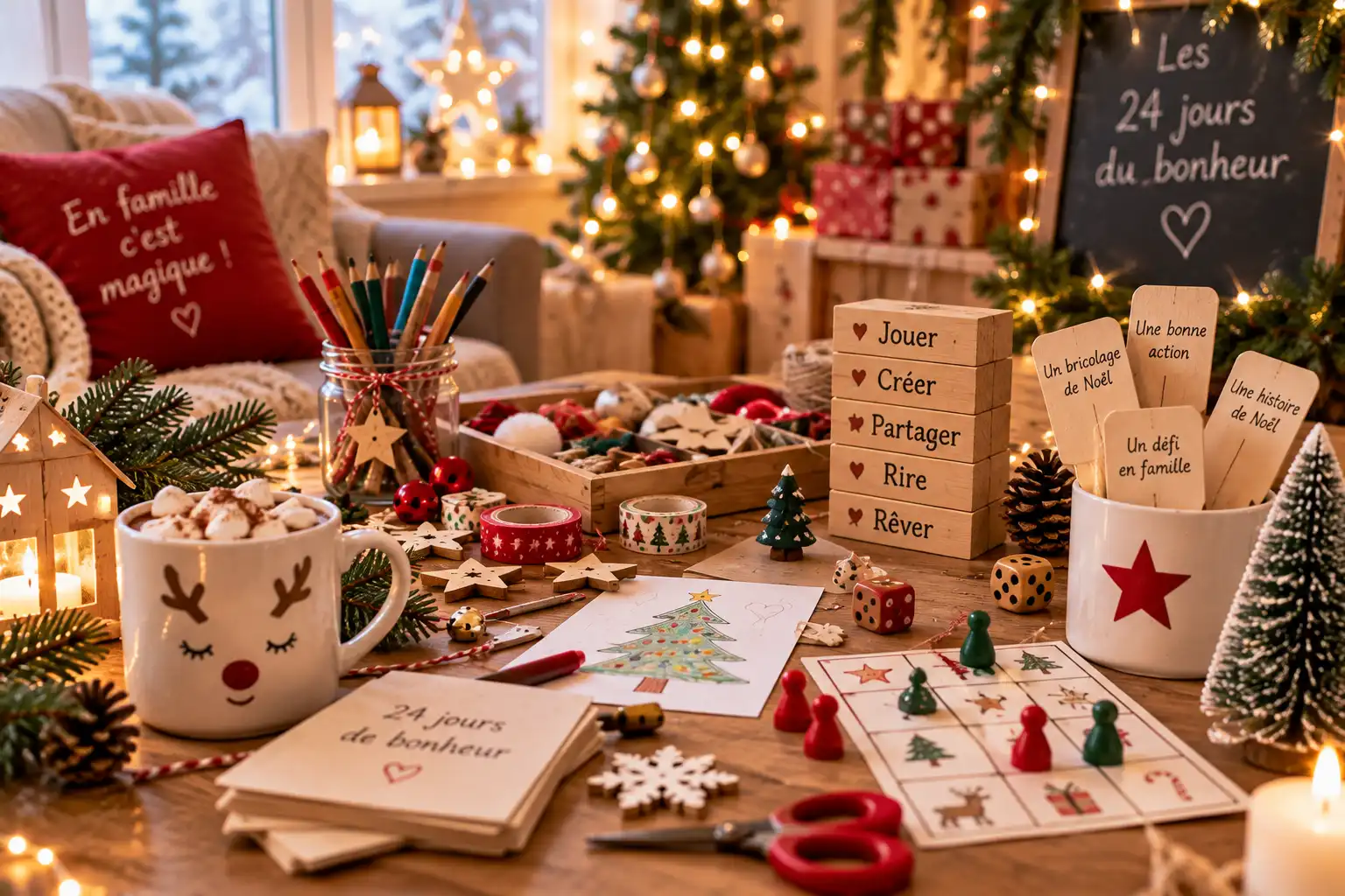 Calendrier Avent DIY Activités