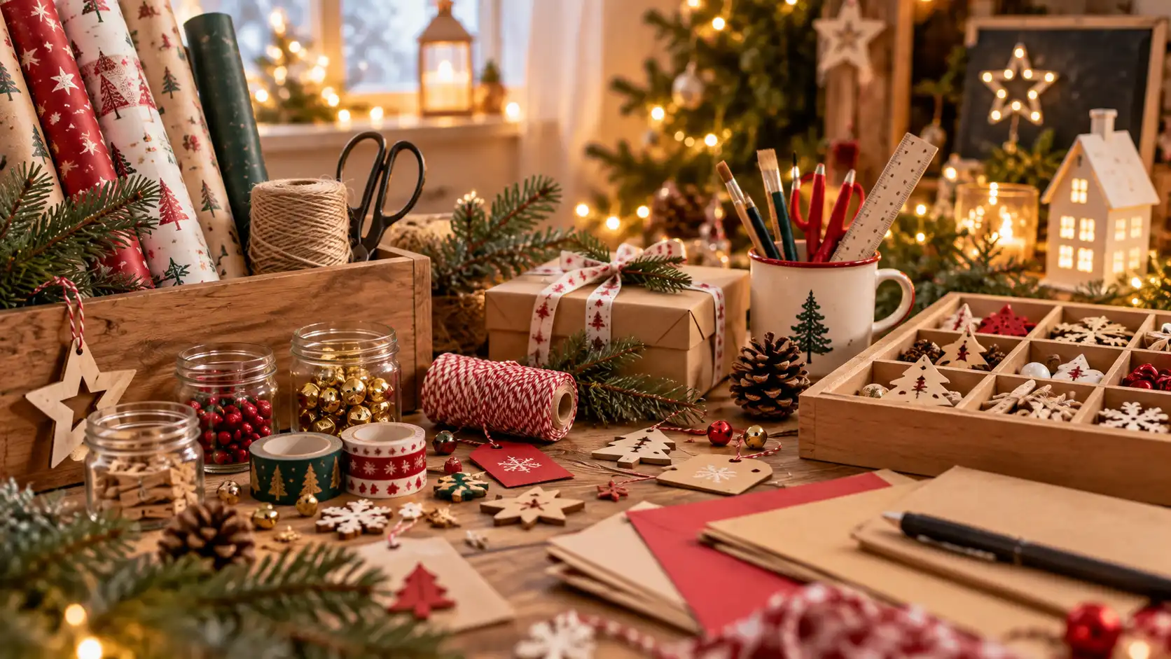 Calendrier Avent DIY Matériel Fourniture
