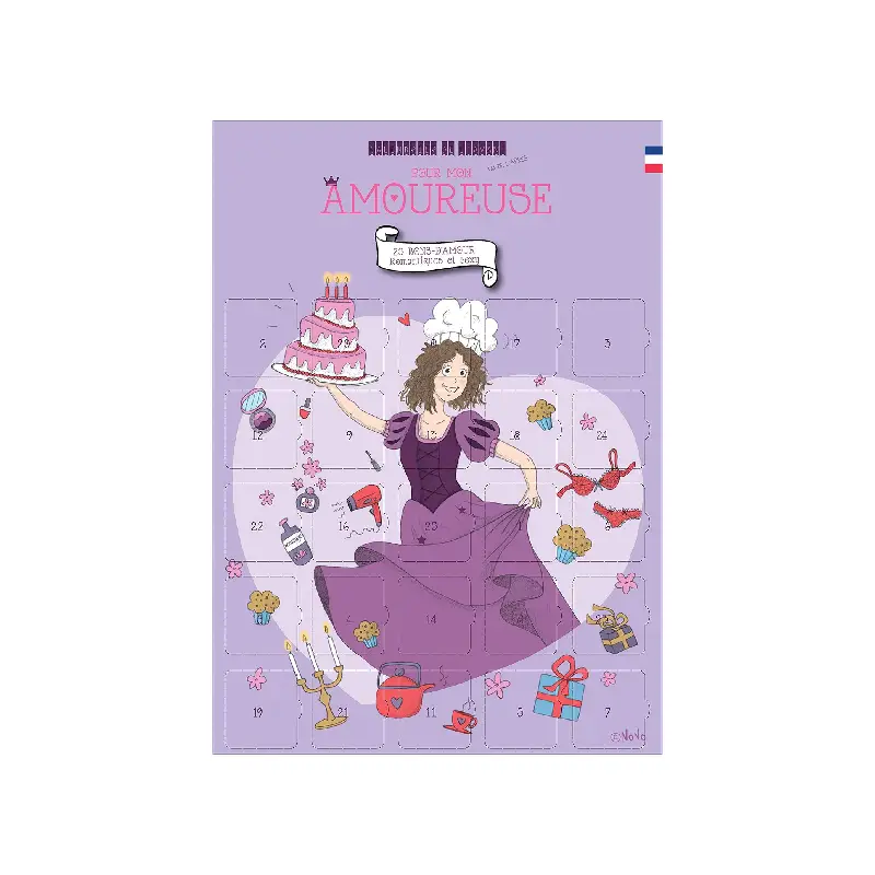 Calendrier de l&rsquo;Avent 25 jours avant ou après une Fête d&rsquo;Amoureux