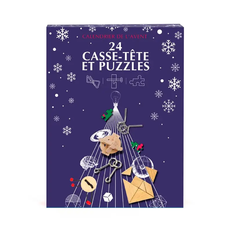 Calendrier de l&rsquo;Avent casse-têtes et puzzles