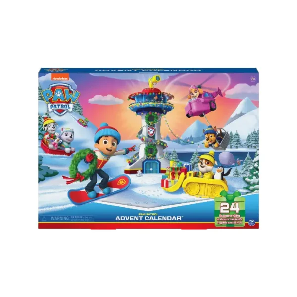 Calendrier de L'Avent pour Noël Paw patrol Calendrier de L'Avent pour Noël Paw patrol