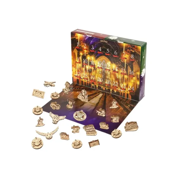 Calendrier de L'avent Harry Potter Puzzle 3D Bois