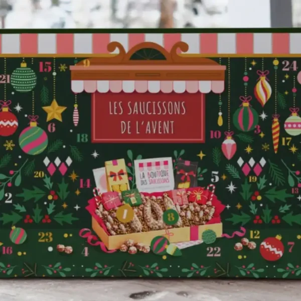 Calendrier de l'Avent 100% Saucisson 2026 Boutique Calendrier de l'Avent 100% Saucisson 2026 Boutique