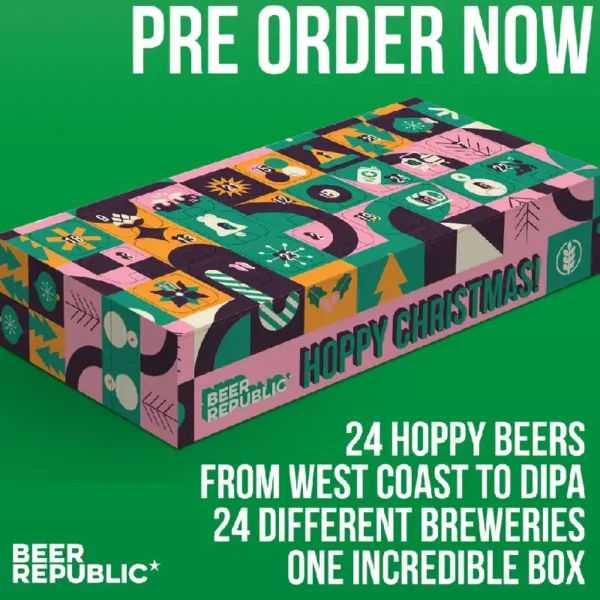 Calendrier de l'Avent 2025 de The Beer Republic Edition verte