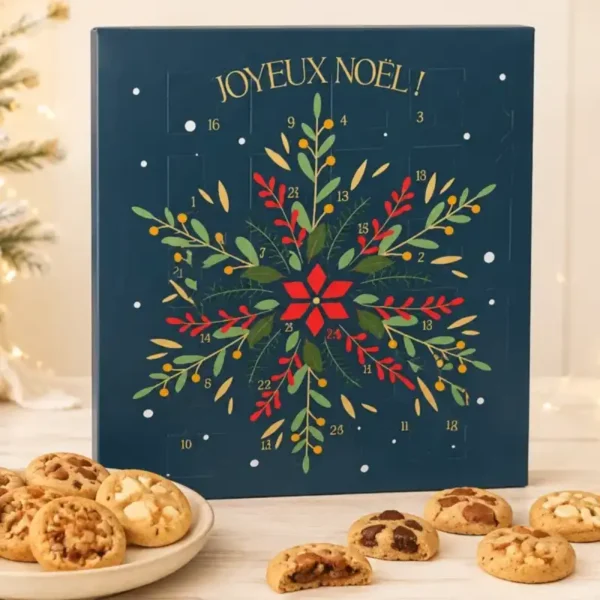 Calendrier de l’Avent Cookies Artisanaux Pierre & Tim Cookies 2026 Caramel Calendrier de l’Avent Cookies Artisanaux Pierre & Tim Cookies 2026 Caramel