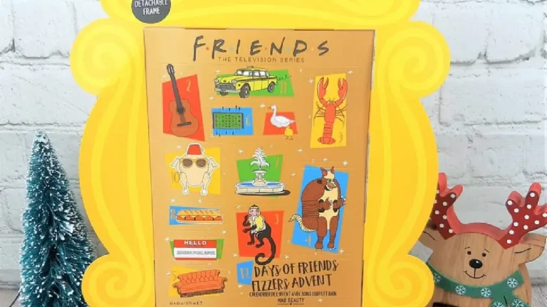 Calendrier de l’Avent Friends 12 jours – Boules de bain effervescentes à 8,50 €