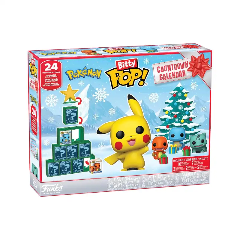 Calendrier de l’Avent Funko Bitty Pop! Pokémon