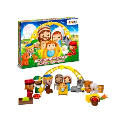 Calendrier de l'Avent Jouets Crèche de Noël