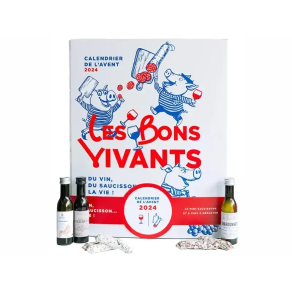 Calendrier de l'Avent Les Bons Vivants Coffret