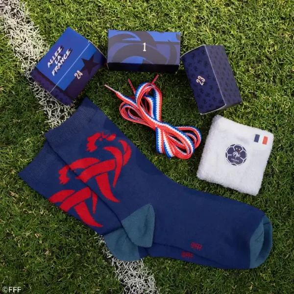 Calendrier de l'Avent Maillot des Bleus 2026 Chaussettes Calendrier de l'Avent Maillot des Bleus 2026 Chaussettes