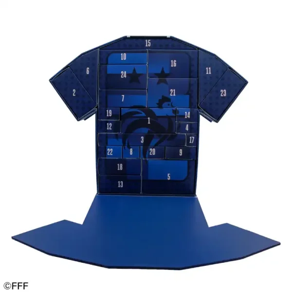 Calendrier de l'Avent Maillot des Bleus 2026 Coffret Calendrier de l'Avent Maillot des Bleus 2026 Coffret