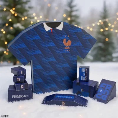 Calendrier de l'Avent Maillot des Bleus 2026 Foot