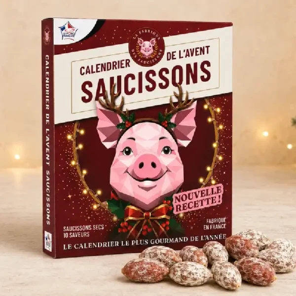Calendrier de l’Avent Mini-Saucisson ArtisanalLa Fabrique des Saucissons 2026 Apéritif