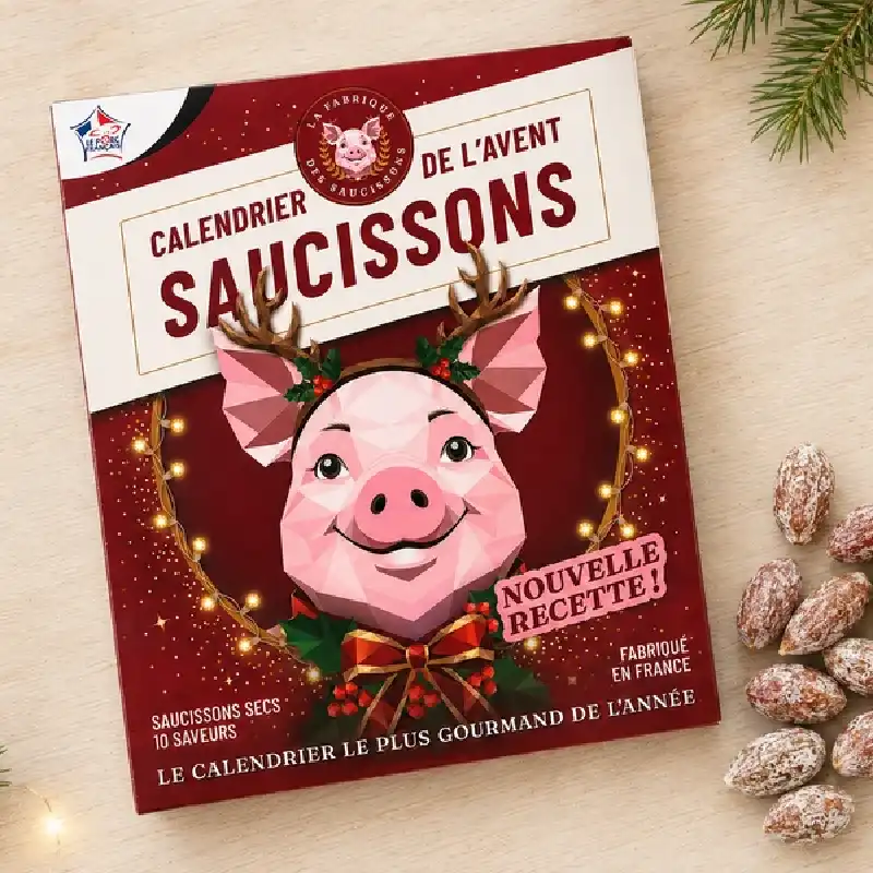 Calendrier de l’Avent Mini-Saucisson ArtisanalLa Fabrique des Saucissons 2026 Apéro