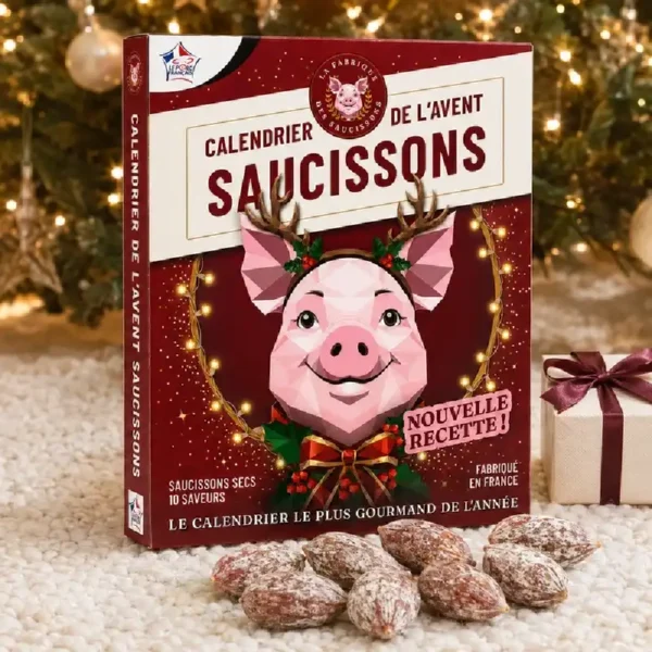 Calendrier de l’Avent Mini-Saucisson ArtisanalLa Fabrique des Saucissons 2026 Recette