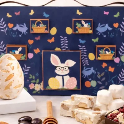 Calendrier de l'Avent Pâques Nougats Laurmar