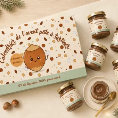 Calendrier de l’Avent Pâte à Tartiner Artisanale 2026 Artisanales
