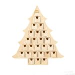 Calendrier de l'Avent Sapin Noël Nature Créalia