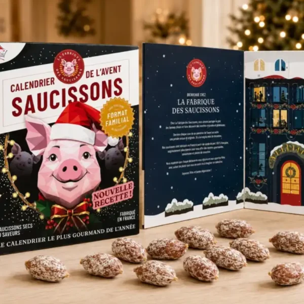 Calendrier de l’Avent Saucisson 2026 Fabrique Calendrier de l’Avent Saucisson 2026 Fabrique