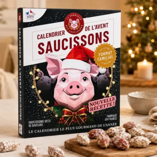 Calendrier de l’Avent Saucisson 2026 Familial Calendrier de l’Avent Saucisson 2026 Familial