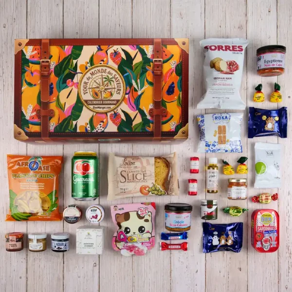 Calendrier de l'Avent Tour du monde des saveurs 2026 Rhum