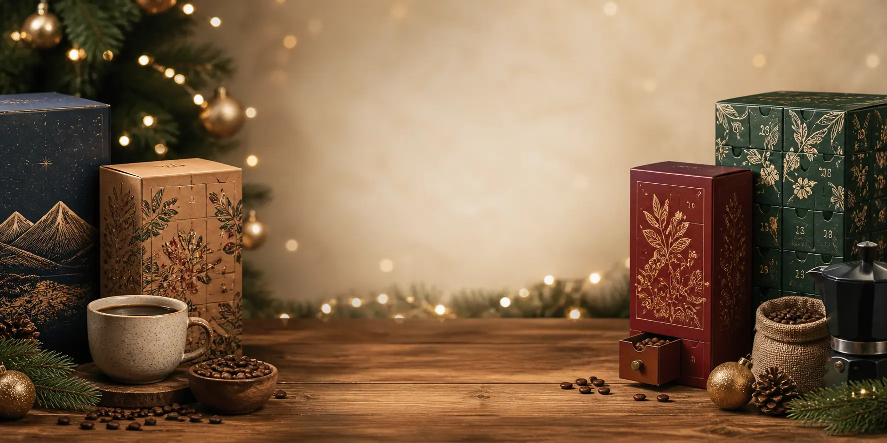 Calendrier de l'Avent café Coeur