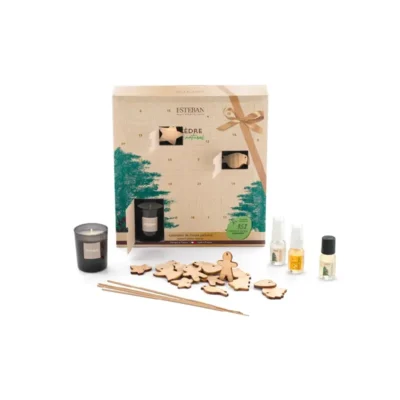 Calendrier de l'Avent cèdre naturel