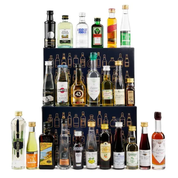 Calendrier de l'avent Apéritifs & Digestifs 24 mignonnettes 2025 #2