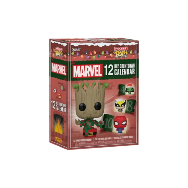 Calendrier de l’avent Funko Pop! Marvel Funko Pop 80990