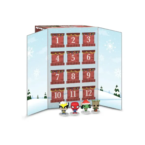 Calendrier de l’avent Funko Pop! Marvel Funko Pop 80990 Cadeaux