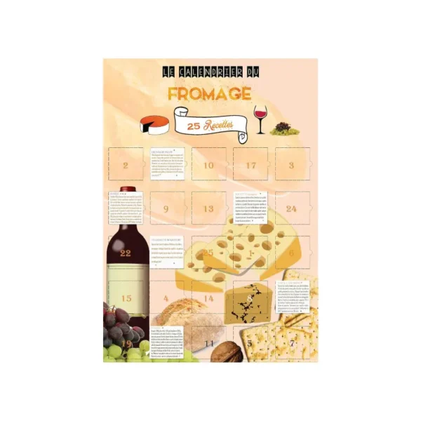 Calendrier de l’avent Recette Fromage Vignette