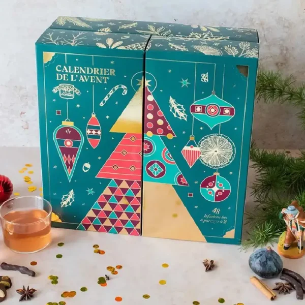 Calendrier de l'avent duo infusions bio