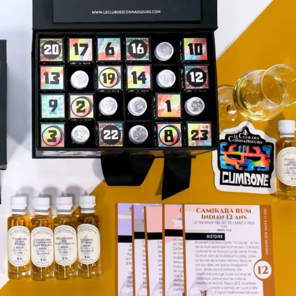 Club des Connaisseurs Calendrier de l’Avent Rhum d'exception Cumbone 2025 #1