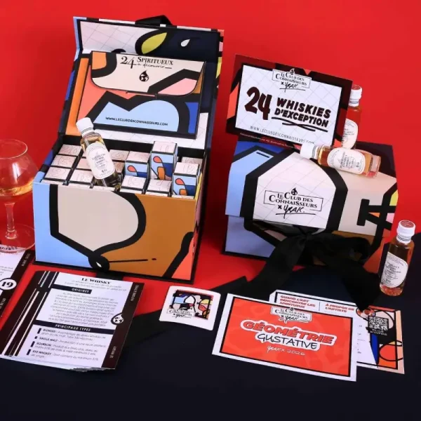 Club des Connaisseurs Calendrier de l’Avent Whisky Exception Yrak Cadeau