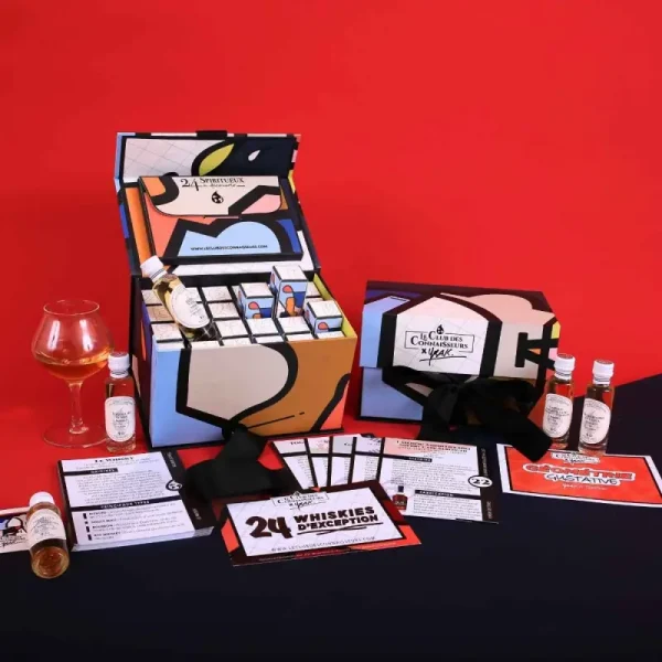 Club des Connaisseurs Calendrier de l’Avent Whisky Exception Yrak Coffret