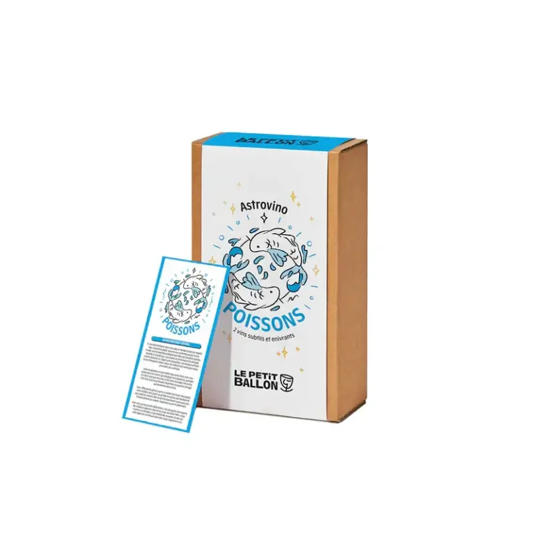 Coffret Astro Signe Poisson 2 bouteilles