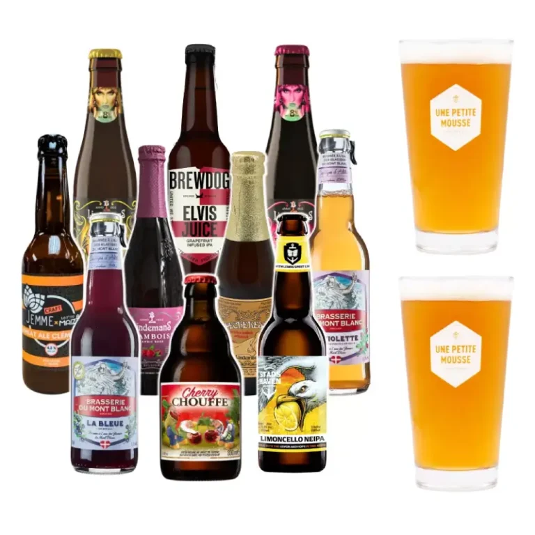 Coffret Cadeau Noël Bières aux Fruits