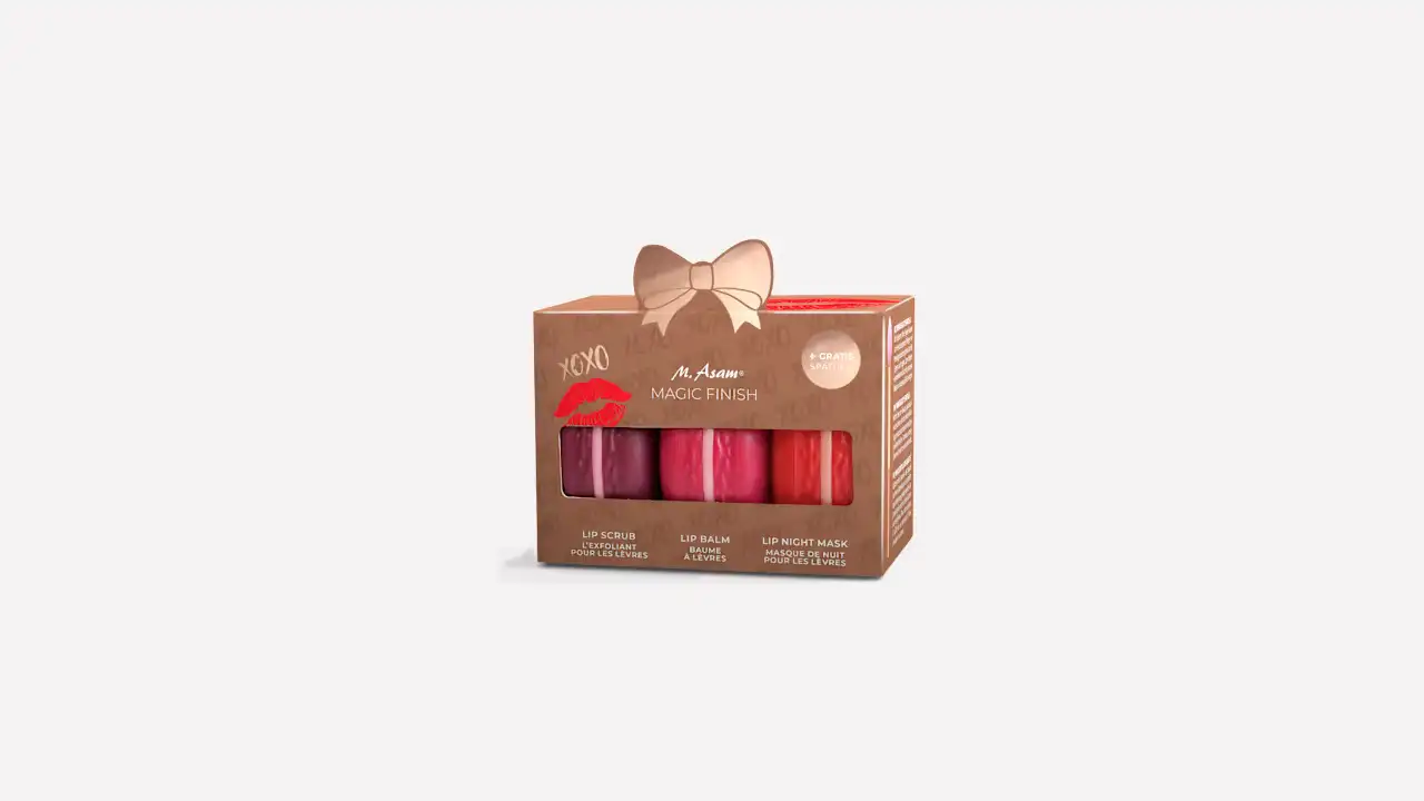 Coffret Cadeau Soins des Lèvres Sweet Lips Macaron Édition Kiss