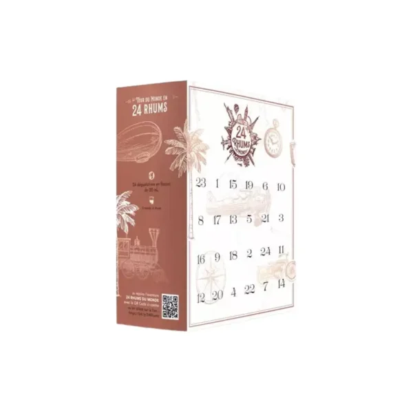 Coffret Calendrier de l'Avent 24 Rhums du Monde 2023