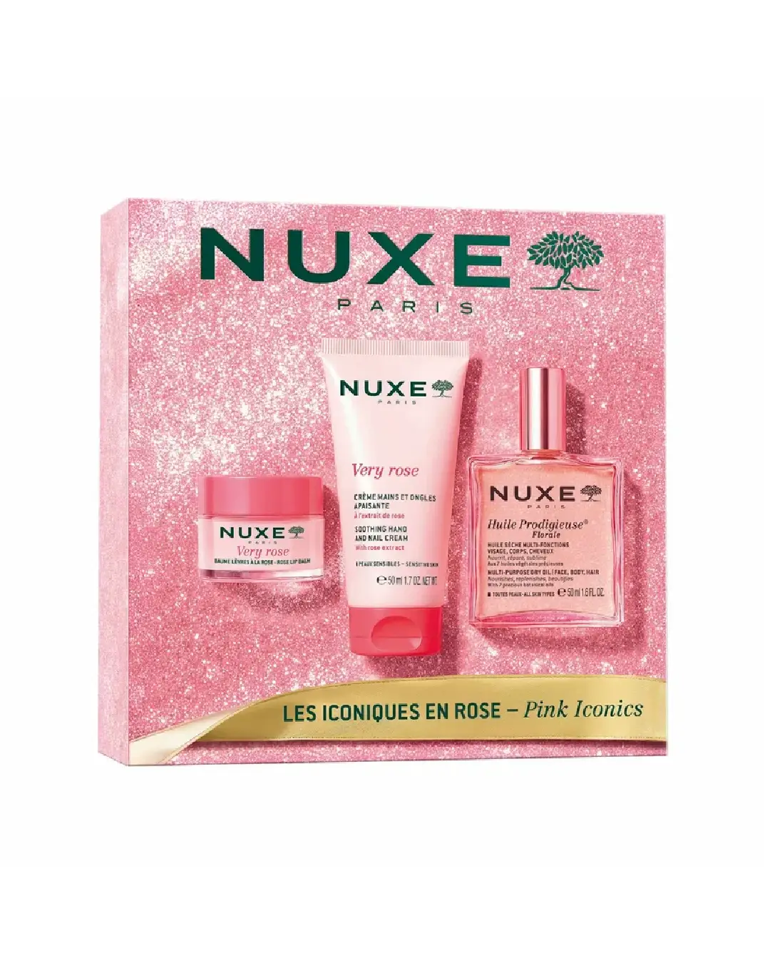 Coffret Noël Les Iconiques en Rose