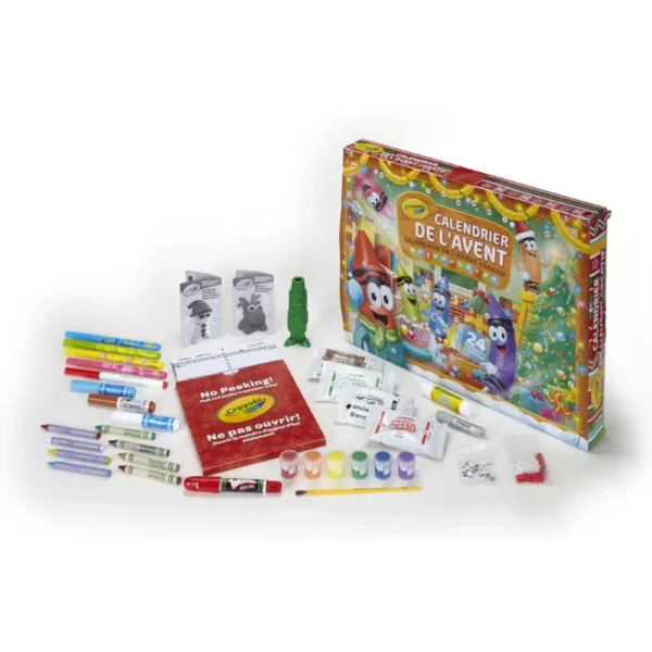 Crayola Calendrier de l'avent Créatif Activités