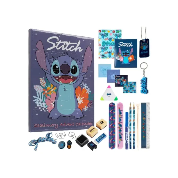 Disney Calendrier de l'Avent Stitch Papeterie