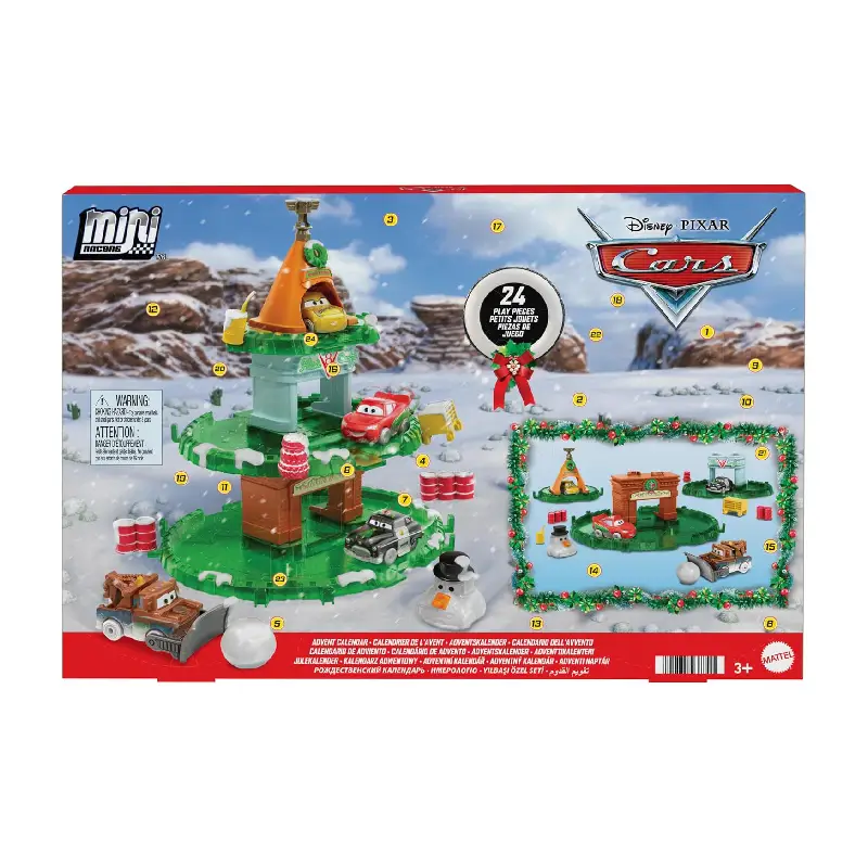 Disney Pixar Cars Minis Calendrier de l&rsquo;Avent