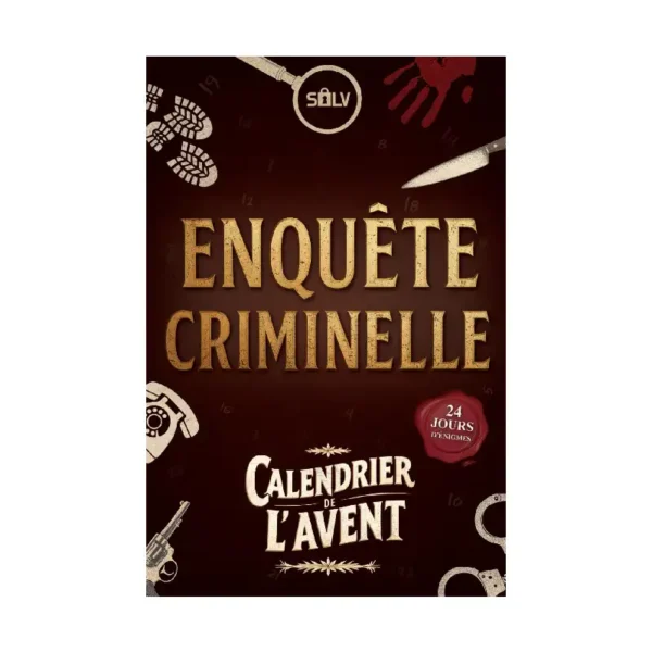 Enquêtes criminelles Calendrier de l’Avent