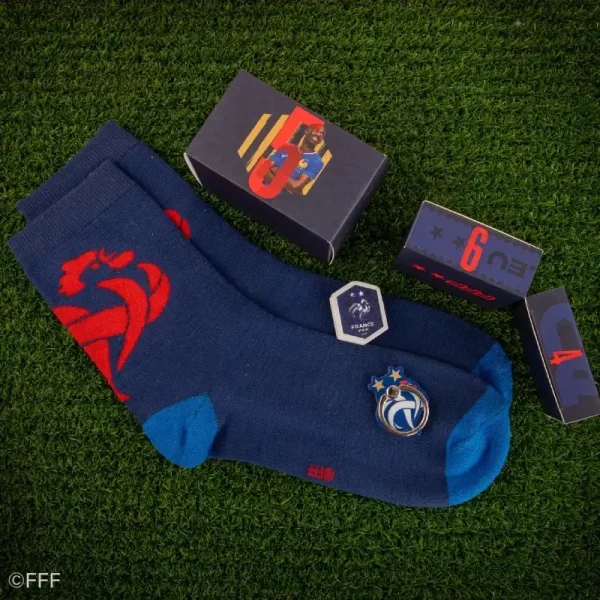 Équipe de France de Football Calendrier de l'Avent Deluxe 2025 Chaussettes Équipe de France de Football Calendrier de l'Avent Deluxe 2025 Chaussettes