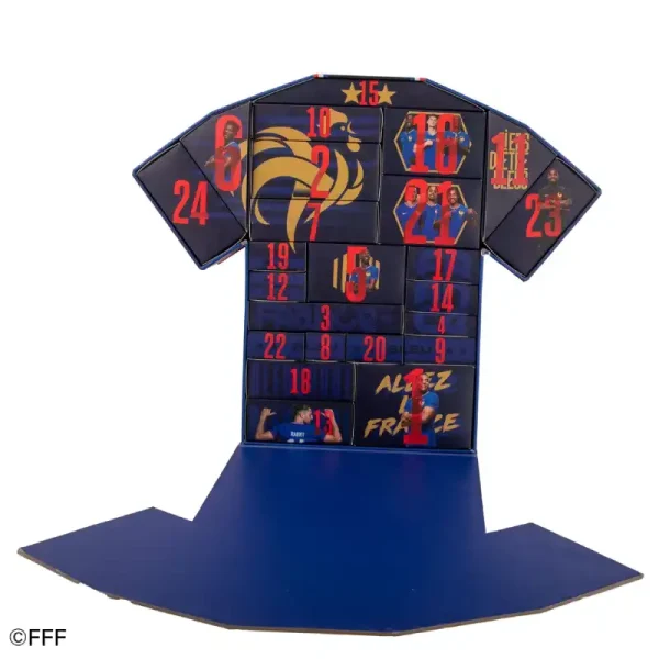 Équipe de France de Football Calendrier de l'Avent Deluxe 2025 Stylos Équipe de France de Football Calendrier de l'Avent Deluxe 2025 Stylos